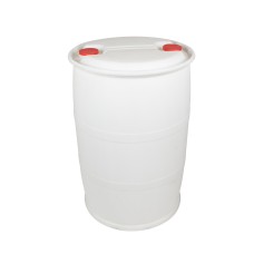 205L Recon White HDPE Close Top Drums